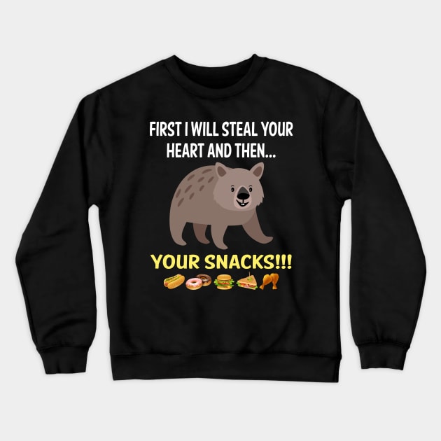 Steal Heart Wombat 08 Crewneck Sweatshirt by blakelan128